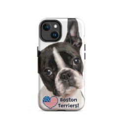 MagSafe® Rugged Case for iPhone® - Love Boston Terrier