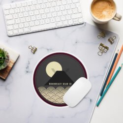 Signature Crest Round Mouse Pad