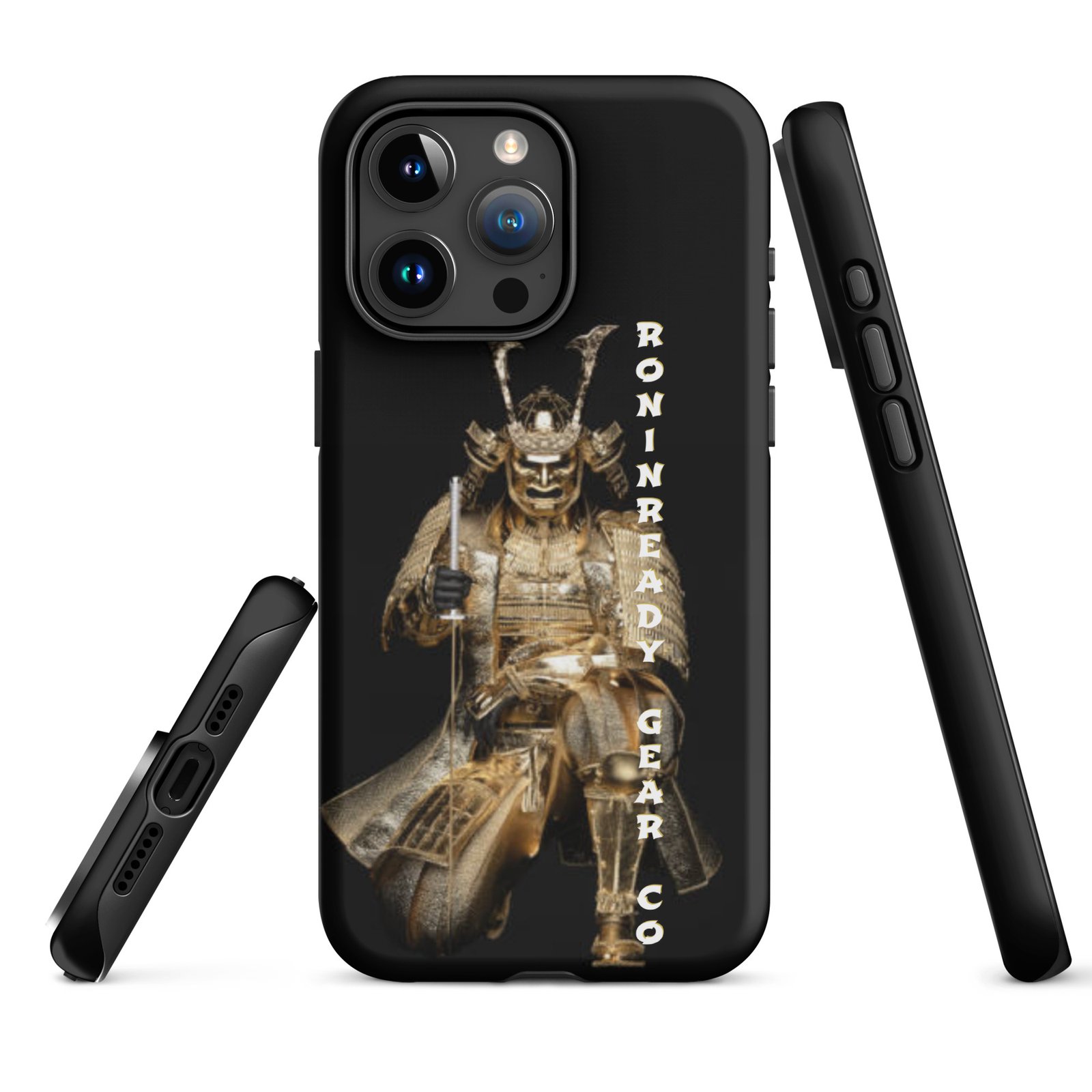 Rugged Case for iPhone® - Golden Samurai - Image 46