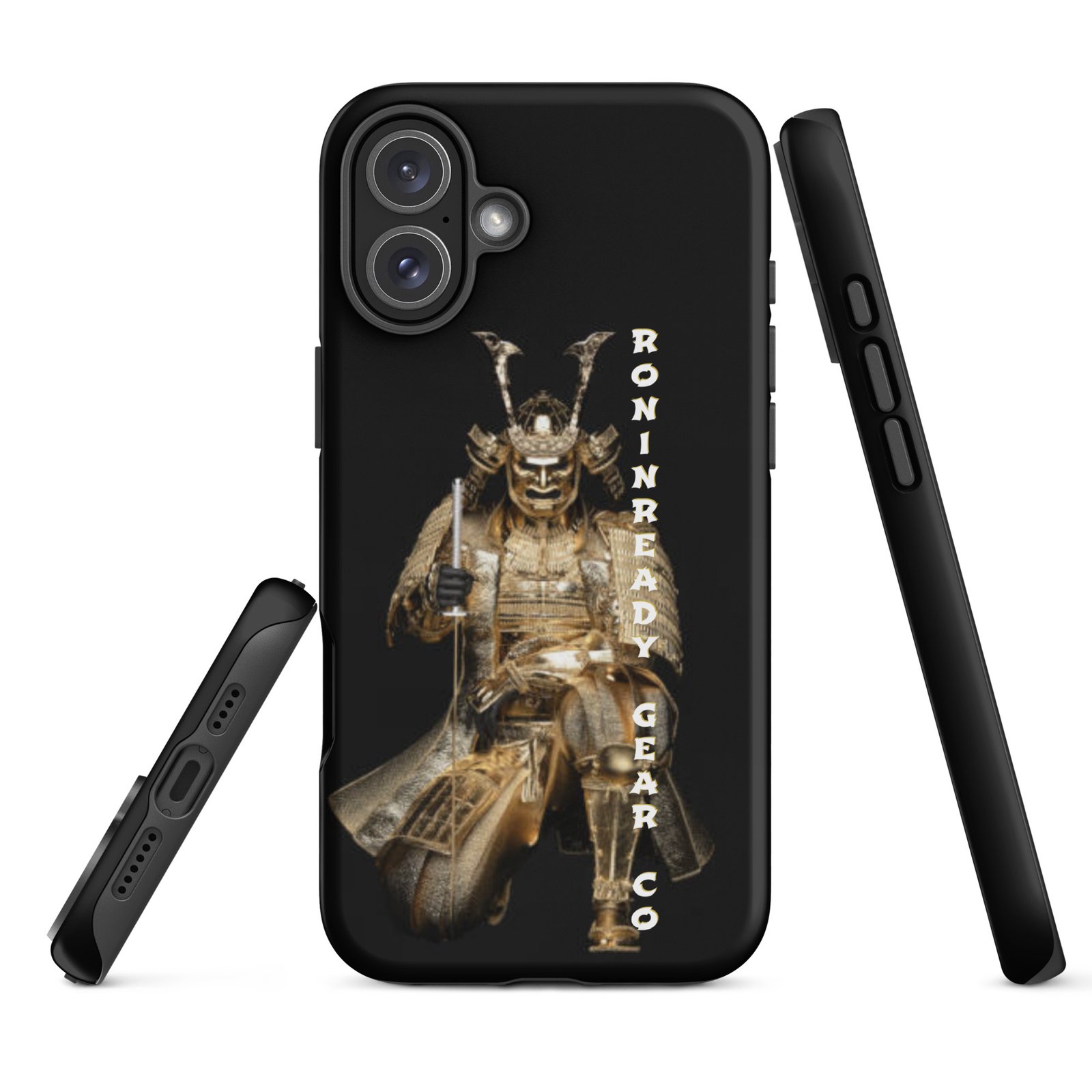 Rugged Case for iPhone® - Golden Samurai - Image 48