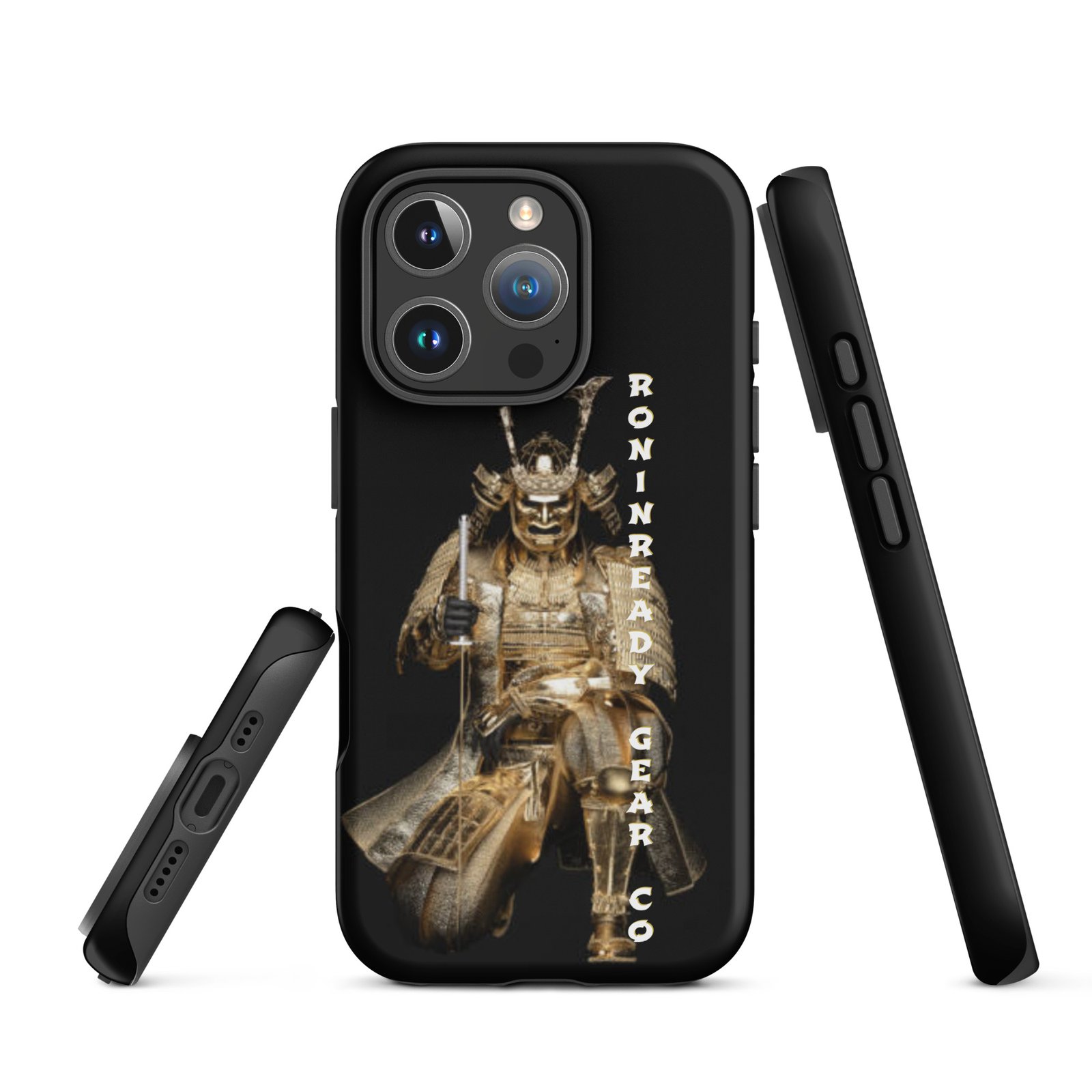 Rugged Case for iPhone® - Golden Samurai - Image 49
