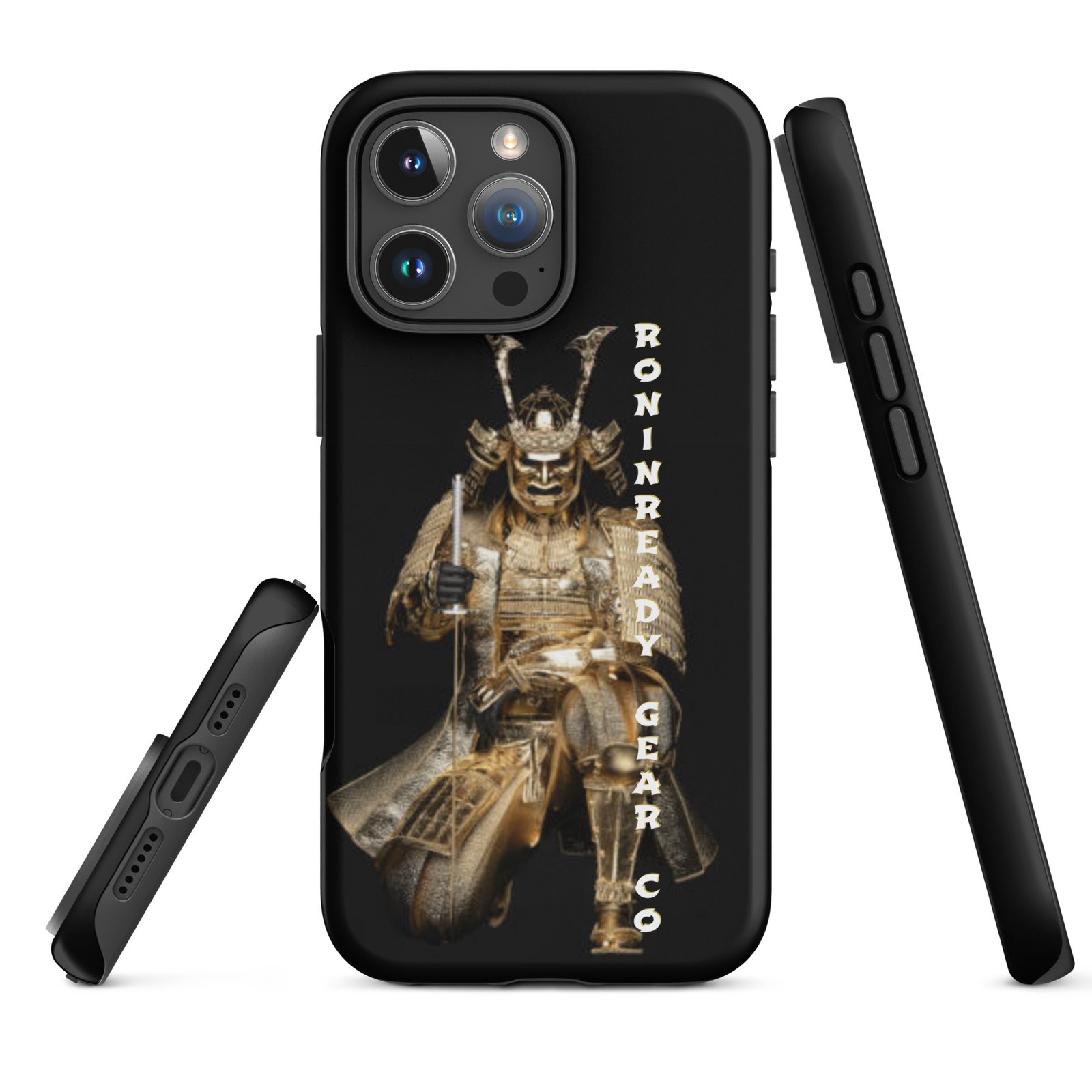 Rugged Case for iPhone® - Golden Samurai - Image 50