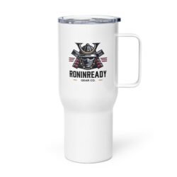 Premium Stainless Steel Travel Mug w/ Handle