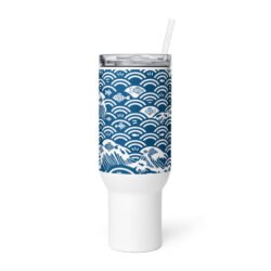 Premium Travel Mug w/ Handle - Kairo Edition