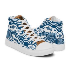 Women’s High Top Canvas Shoes - Saffron Kairo Edition