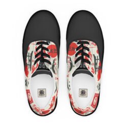 Women's Lace-up Canvas Shoes - Daibōken Edition