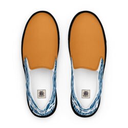 Women’s Slip-on Canvas Shoes - Saffron Kairo Edition