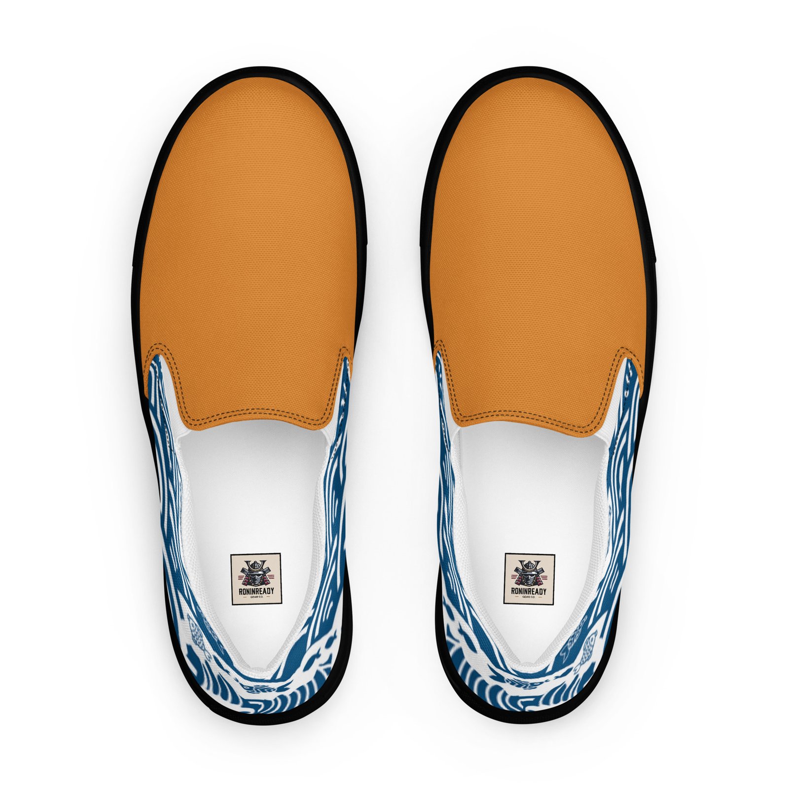 Women’s Slip-on Canvas Shoes - Saffron Kairo Edition