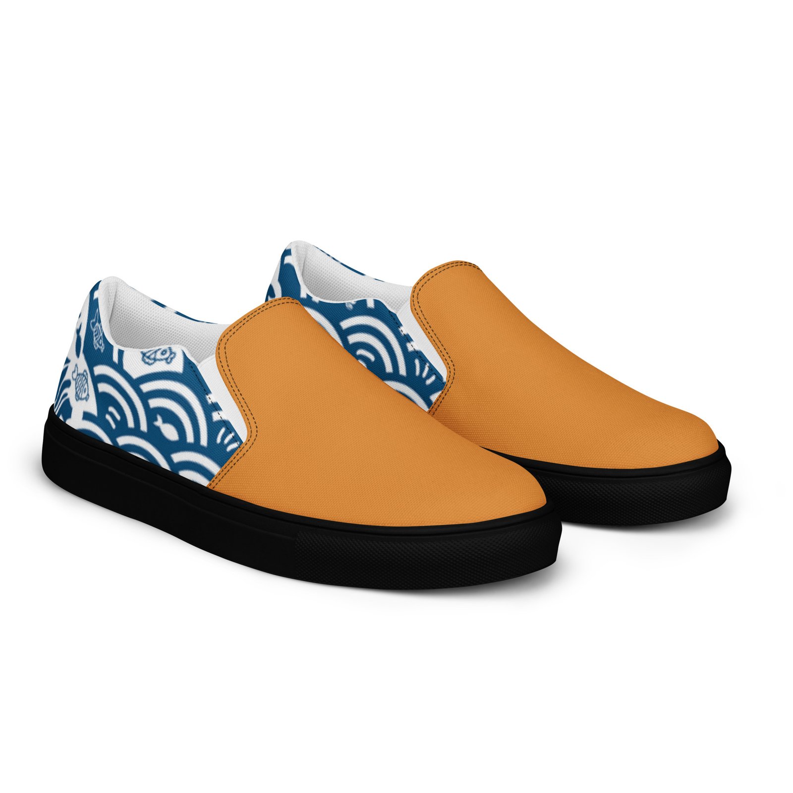 Women’s Slip-on Canvas Shoes - Saffron Kairo Edition - Image 5