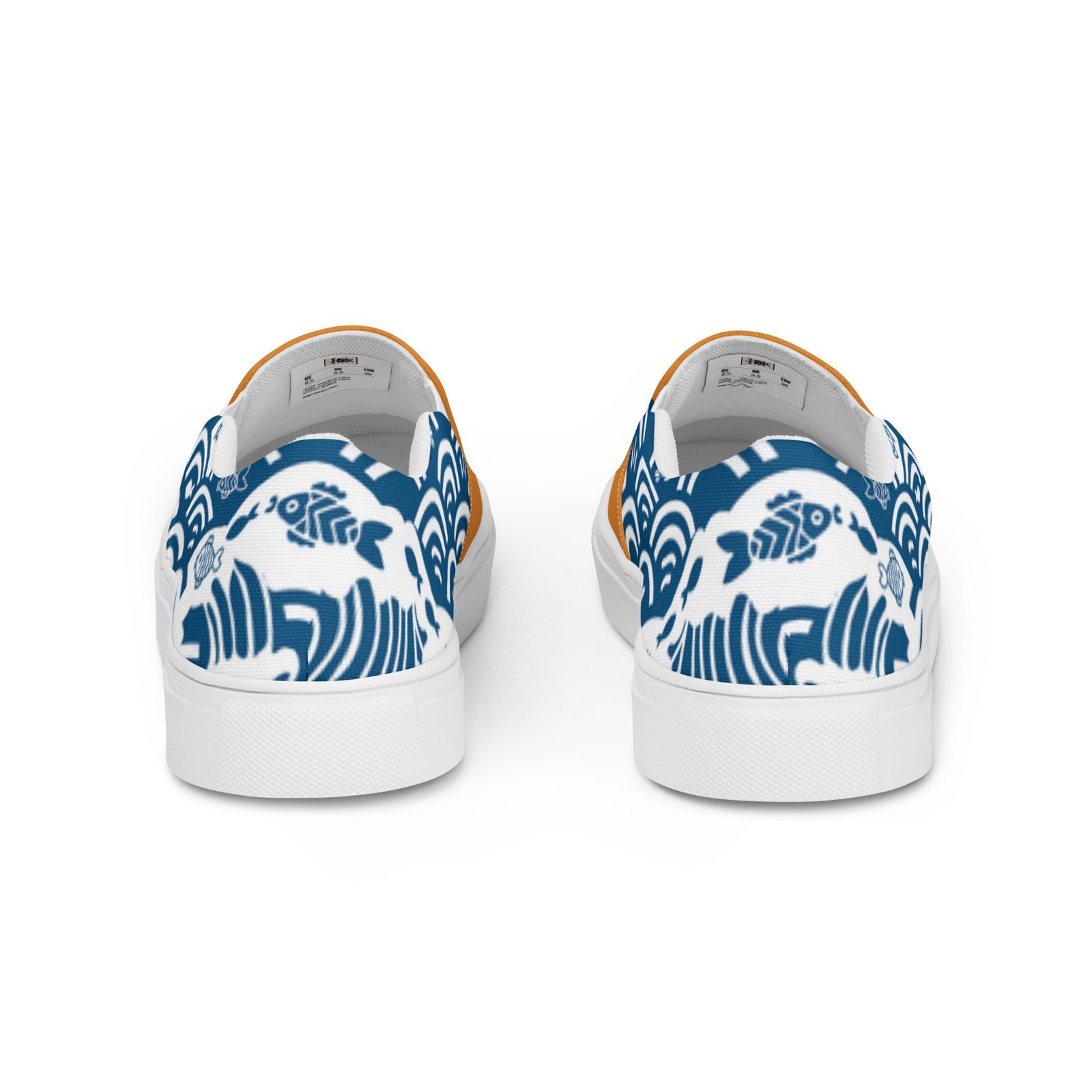 Women’s Slip-on Canvas Shoes - Saffron Kairo Edition - Image 8