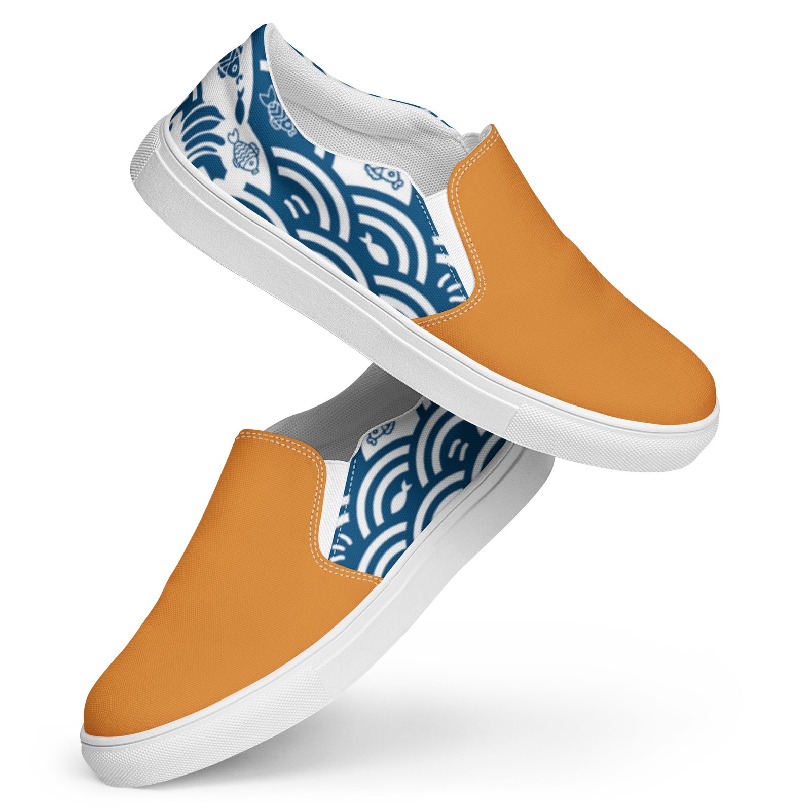 Women’s Slip-on Canvas Shoes - Saffron Kairo Edition - Image 16