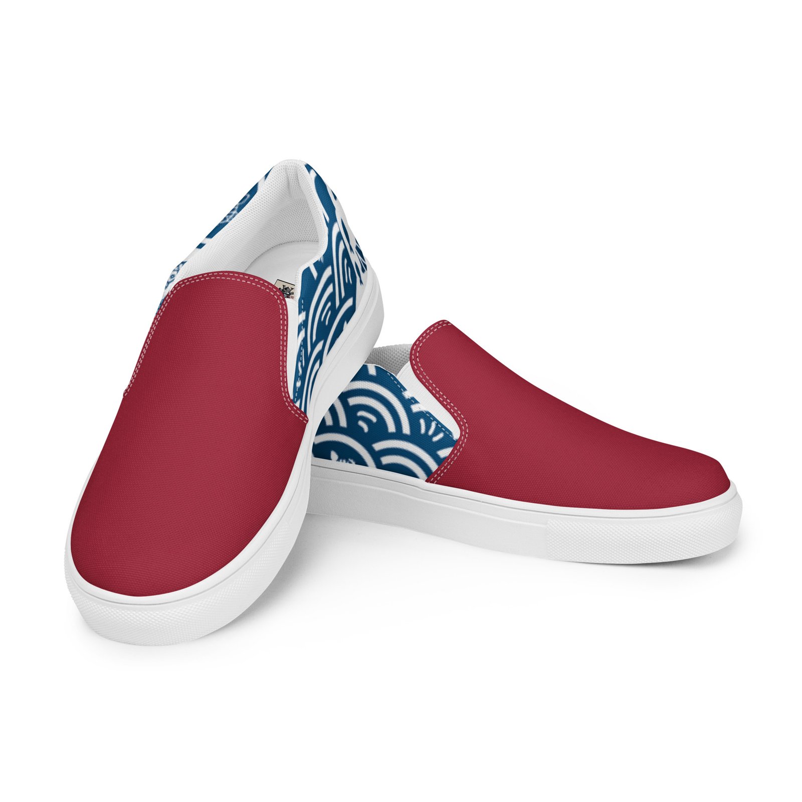 Women’s Slip-on Canvas Shoes - Crimson Kairo Edition - Image 10