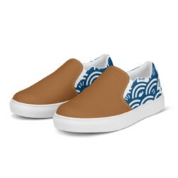Women’s Slip-on Canvas Shoes - Saffron Kairo Edition