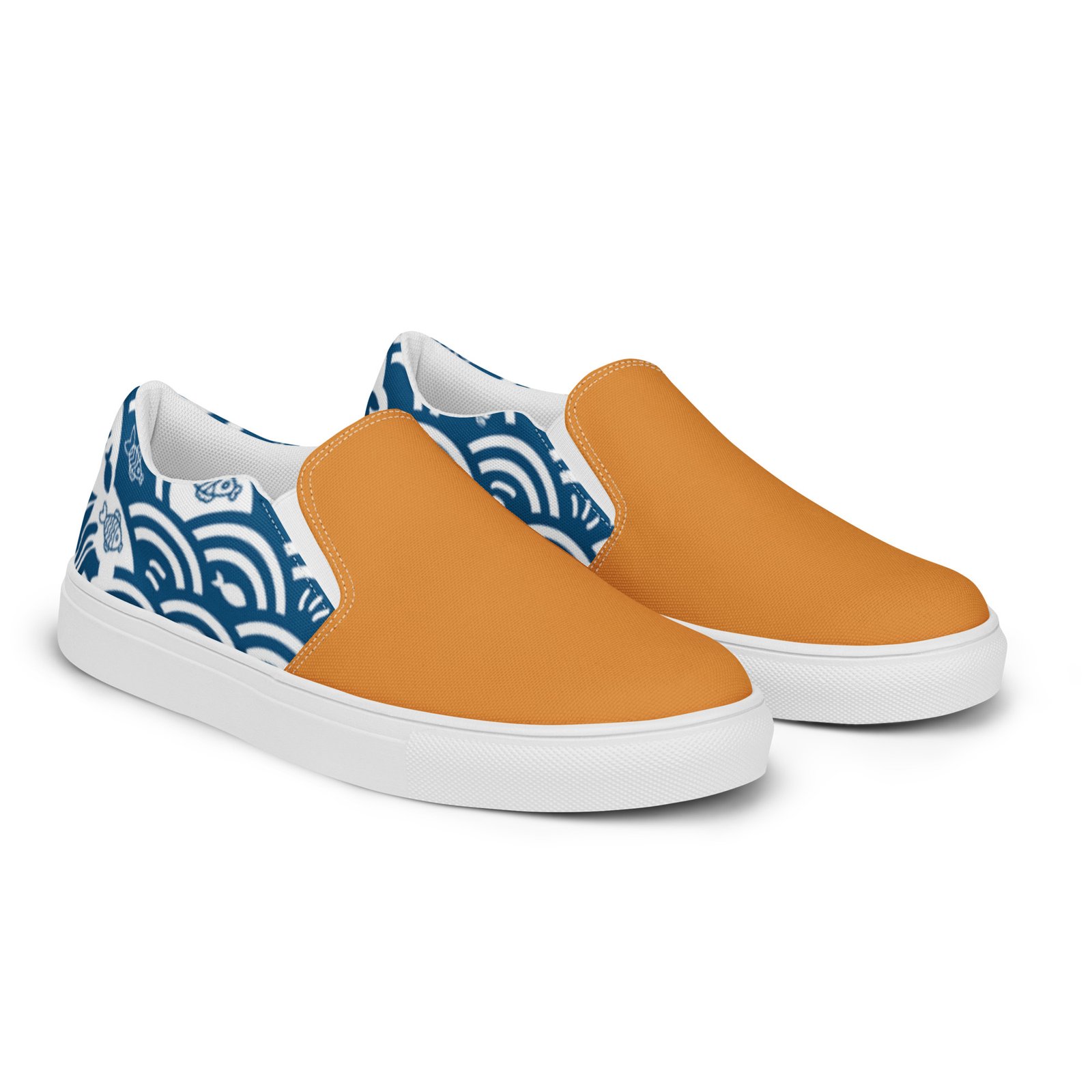 Women’s Slip-on Canvas Shoes - Saffron Kairo Edition - Image 6
