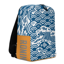Japanese Wave Art Laptop Backpack – Kairo Edition