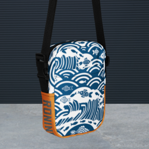 The Seigaiha Wave Crossbody Bag