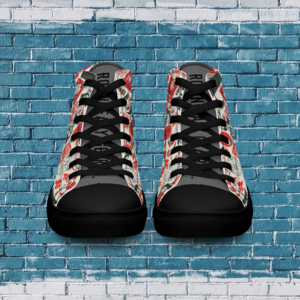 Men's Japanese-inspired Canvas High Tops – Daibōken Edition